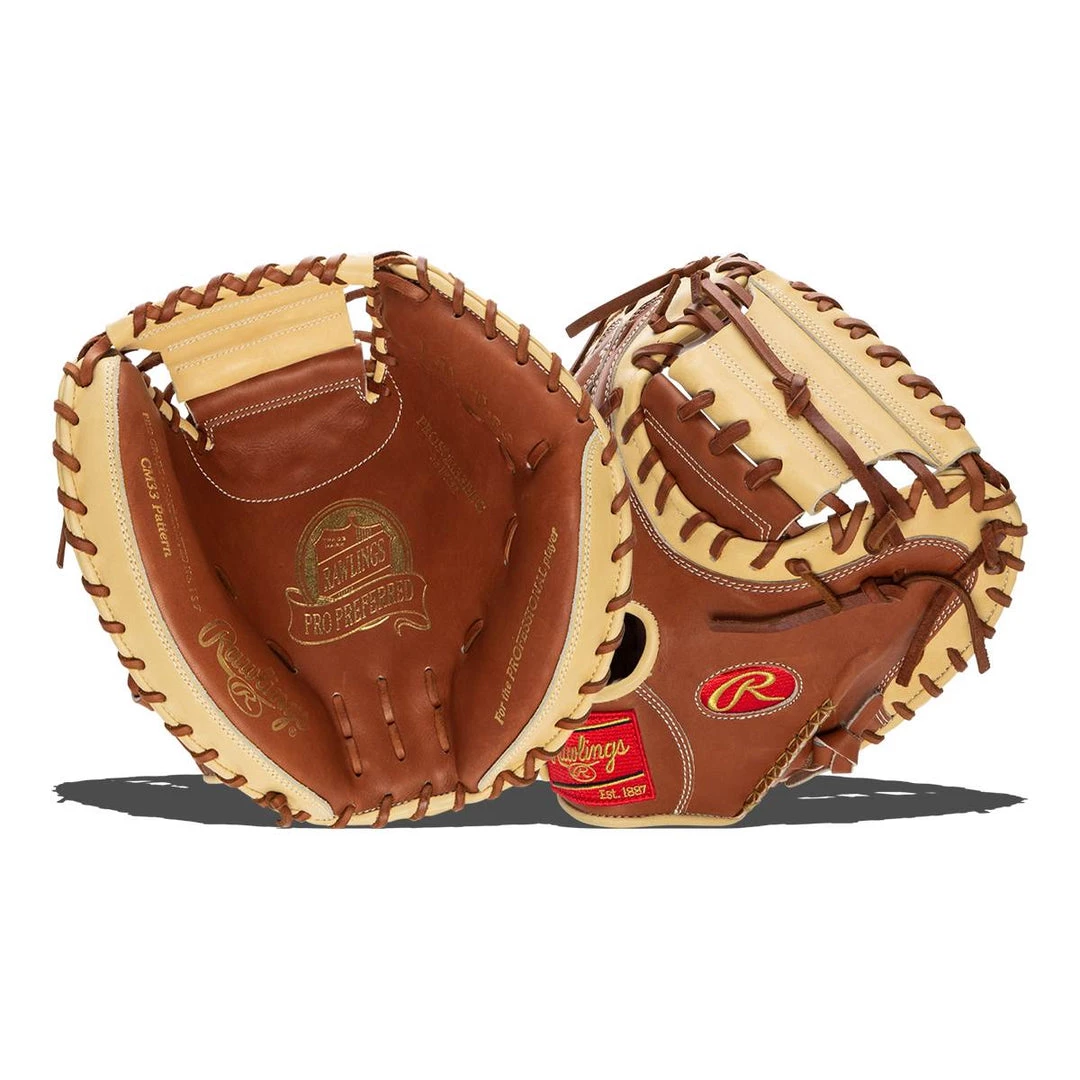Rawlings Pro Preferred 33" - CATCHER - PROSCM33BRC Gloves 3 Rawlings Pro Preferred 33" - CATCHER - PROSCM33BRC Gloves