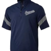 Centretown Sports Mizuno Short Sleeve Hitting Jacket - 'Baycats' Barrie Baycats 2 Centretown Sports Mizuno Short Sleeve Hitting Jacket - 'Baycats' Barrie Baycats