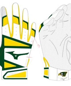 Centretown Sports Mizuno B-303 Batting Gloves - 'Logo' Newmarket Hawks