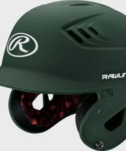 Centretown Sports Rawlings R16 Batting Helmet - Matte Green Newmarket Hawks