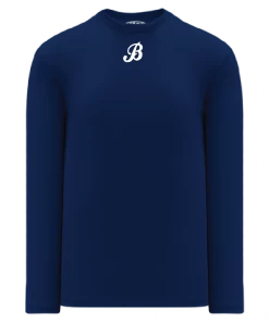 Centretown Sports Athletic Knit A1900 Long Sleeve Tee - 'B' Barrie Baycats