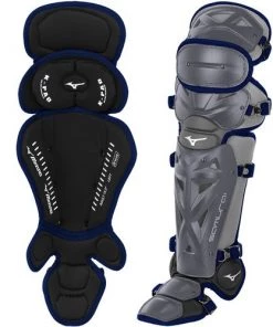 Catchers Equipment Mizuno Samurai Adult 15.5" - Catchers Leg Guard